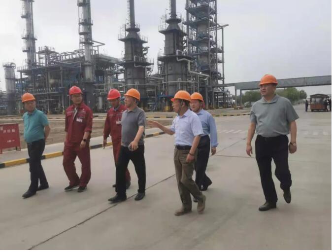 滕鸿儒董事长到一滕建设集团东营